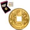 2016 Canada 28.25 gram Proof Gold Coin Tiger and Dragon Yin and Yang .9999 Fine (w Box & COA) min