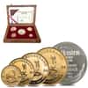2004 South African Krugerrand Paul Kruger Commem 5-Coin Proof Set (w/Box & COA)