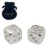 1.33 oz Pair of Platinum Gaming Dice .995 Fine