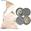 $500 Face Value Bag - 1000 Coins - 90% Silver Half Dollars 50c (Circulated, Random Design)