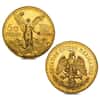 1927 Mexico 50 Pesos Gold Coin AU/BU