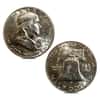 1955 Franklin "Bugs Bunny" Silver Half Dollar 50C AU/BU