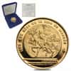 1985 Mexico 250 Pesos 1/4 oz Proof Gold World Cup/450th Anniversary Coin (w/Box & COA)