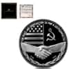 1987 Russia USSR 5 oz Defence of Nature Proof Silver Medal (w/Box & COA)