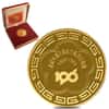1988 Taiwan 1/2 oz Electric Power Company Proof Gold Medal (w/Box & COA)