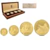1992 1.85 oz Belize 50th Ann. Battle of El Alamein Gold 4-Coin Set