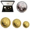 1994 Gold / Silver Royal Hawaiian Princess Victoria Kaiulani 4-Coin Proof Set (w/Box)