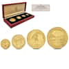1995 1.85 oz Solomon Islands 50th Ann. End of WWII Gold 4-Coin Set
