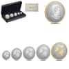 2024 Canada 1.9 oz Silver Autumn Beauty 5-Coin Set