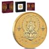 1 oz Diwali Gilded Silver Medal .9999 Fine Australian Perth Mint (w/Box & COA)