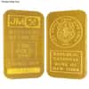1 oz Johnson Matthey Republic National Bank Gold Bar .9999 Fine