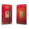 2.5 Gram Asahi Diwali Gold Bar .9999 Fine (in Assay)