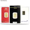 2.5 gram Random Brand Gold Bar .999+ Fine (In Assay)