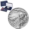 2.5 oz US Air Force Silver Medal (w/Box & COA)