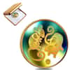 2008 Canada 0.285 oz Gold Lunar Year of the Rat Holographic Coin (w/Box & COA)