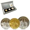 2010 Israel Gold/Silver Akko - Unesco World Heritage Sites 3-Coin Set (w/Box & COA)