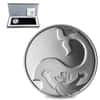 2010 Israel Jonah in the Whale Proof Silver Coin (w/Box & COA)