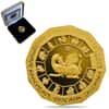 2012 1/4 oz Kazakhstan Proof Lunar Dragon 500 Tenge Gold Coin