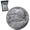 2012 Niue 2 oz War of 1812 High Relief Antiqued Silver Coin