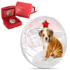 2013 Fiji 1 oz English Bulldog Proof Colorized Silver Coin