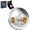 2015 1 oz Tuvalu Proof Silver Lunar Goat Wealth Perth Mint