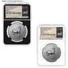 2017 South Africa 1 oz Silver Krugerrand 50th Ann. NGC SP 70 FR