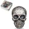2018 Palau 1 oz Silver La Catrina Skull Coin Antiqued .999 Fine (w/Box & COA)