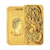 2021 1 oz Gold Australian Dragon Coin Bar $100 BU