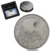2021 1 oz Silver La Cienega Meteorite Coin Cook Islands .999 Fine (w/Box & COA)