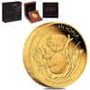 2021 5 oz Proof Gold Australian Koala Perth Mint Coin .9999 Fine (w/Box & COA)