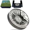 2022 1 kilo Silver Easter Island Multilayered High Relief Coin Samoa .999 Fine (w/Box & COA)