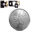 2022 1 oz Canadian Treasured Silver Maple Leaf Coin BU - Happy Birthday