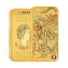 2022 1 oz Gold Australian Dragon Coin Bar $100 BU