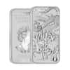 2022 1 oz Silver Australian Dragon Coin Bar $1 BU