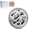 2022 30 gram Chinese Platinum Panda 40th Ann Privy 1000 Yuan .999 Fine BU (w/Box & COA)
