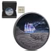 2022 Canada 5 oz Proof Silver Ghost Ship Coin .9999 Fine (w/Box & COA)