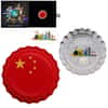 2022 Chad 6 gram World Landmarks - China Bottle Cap Proof Silver Coin .999 Fine (w/Box)