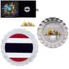 2022 Chad 6 gram World Landmarks - Thailand Bottle Cap Proof Silver Coin .999 Fine (w/Box)
