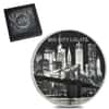 2022 Cook Islands 1 oz Proof Silver Big City Lights - New York Coin .999 Fine (w/Box & COA)