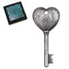 2022 Cook Islands 1 oz Silver Key To My Heart Coin Antiqued .999 Fine (w/Box & COA)