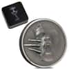 2022 Cook Islands 1 oz Silver Untrapped Coin Antiqued .999 Fine (w/Box & COA)