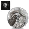 2022 Cook Islands 2 oz Silver Raven Witch - Eye of Magic Coin .999 Fine (w/Box & COA)