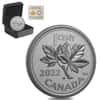 2022 W Canada 1 oz Silver Farewell To The Penny 10th Ann Coin .9999 Fine (w/Box & COA)