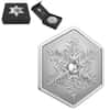 2023 Canada 1 oz Silver Snowflake Crystal Coin