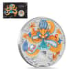 2024 1 oz Colorized Silver Lunar Dragon Coin Perth Mint