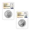 2024-S Morgan and Peace Silver Dollar Reverse Proof 2-Coin Set NGC PF 70 AR (Morgan/Peace)