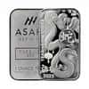 2025 1 oz Asahi Lunar Snake Silver Bar .999 Fine
