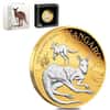 2025 2 oz Reverse Gilded Silver Australian Kangaroo Perth Mint