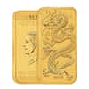 2026 1 oz Gold Australian Dragon Rectangular Coin Bar $100 BU