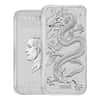 2026 1 oz Silver Australian Dragon Rectangular Coin Bar $1 BU